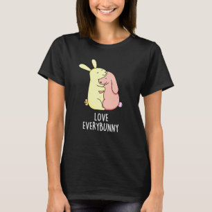 T-shirt Amour Chaque Lapin Amusant Lapin Jeu De Lapin Fonc