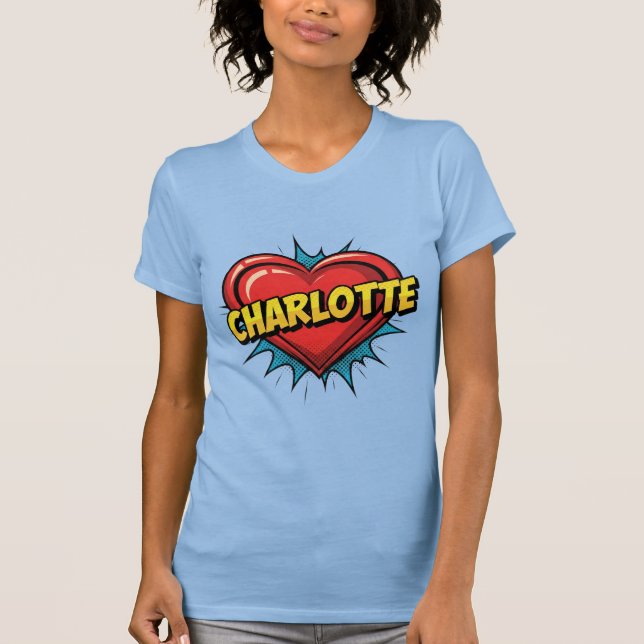 T-shirt Amour Charlotte (Devant)