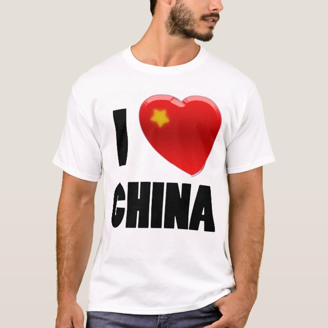 T-shirt amour Chine de la transitoire tee007 I (Devant)