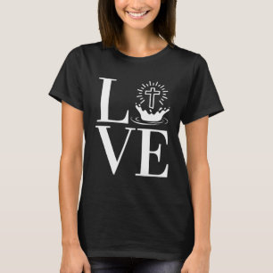 T-shirt AMOUR Christian Eau Baptême Baptiser
