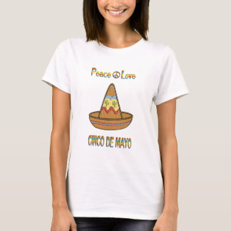 T-shirt Amour Cinco De Mayo de paix