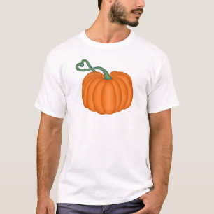 T-shirt Amour citrouille