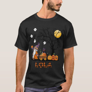 T-shirt Amour citrouille gnomes Lola cadeau halloween pour