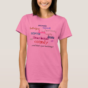 T-shirt Amour, comédie, jalousie, intrigue, DUPERIE, il