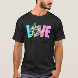 T-shirt Amour Comme Jésus Foi chrétienne Bible Dieu Prière