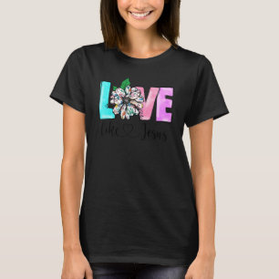 T-shirt Amour Comme Jésus Foi chrétienne Bible Dieu Prière