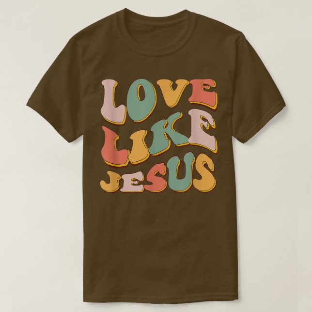 T-shirt Amour Comme Jésus Graphic Tee (Design devant)