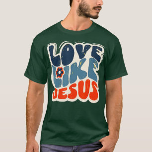 T-shirt amour comme jésus religieux chrétien (5)