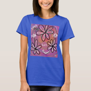 T-shirt Amour Compassion, Joie, Paix Pour L'Humanité
