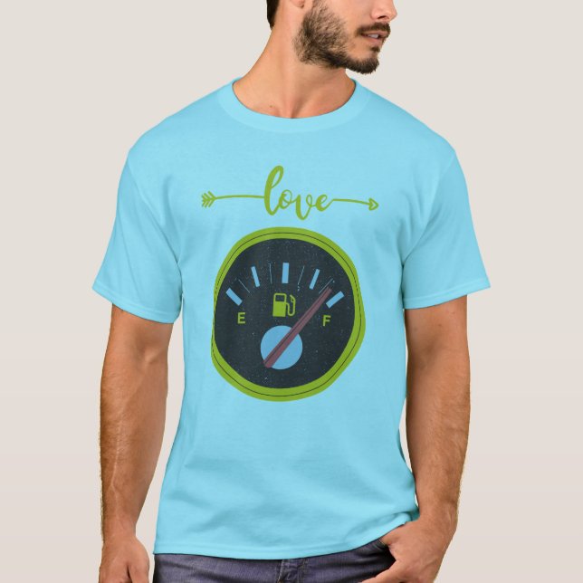T-shirt amour complet (Devant)