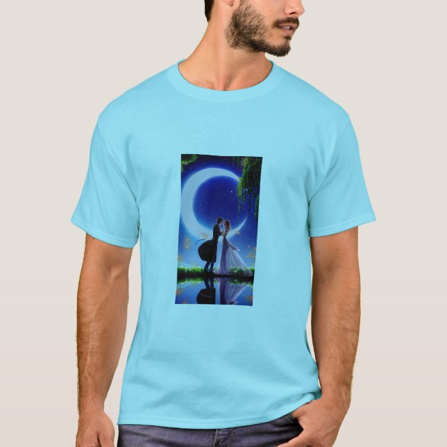 T-shirt Amour couple (Devant)