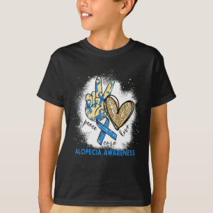 T-shirt Amour Cure Bleached Alopécie Sensibilisation