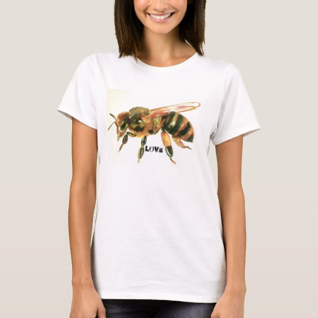 T-shirt Amour d'abeille (Devant)
