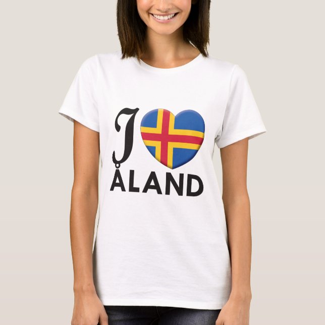 T-shirt Amour d'Aland (Devant)