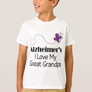 T-shirt Amour d'Alzheimers I mon grand grand-papa