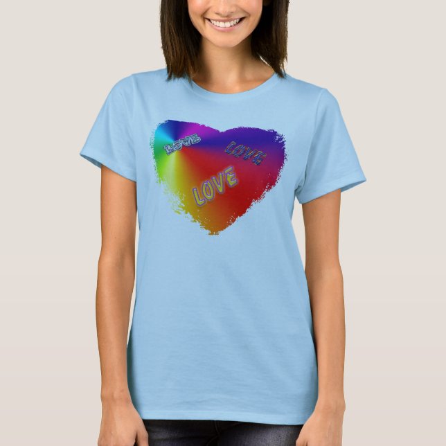 T-SHIRT AMOUR D'AMOUR D'AMOUR (Devant)