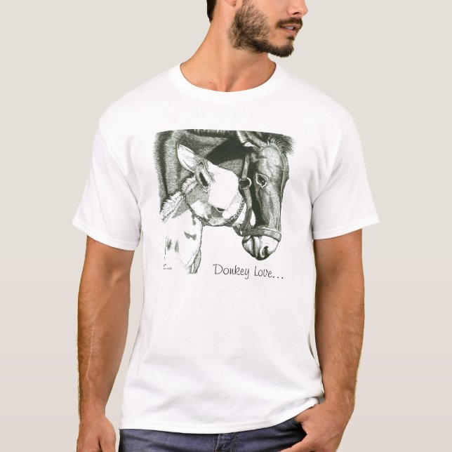 T-shirt Amour d'âne… (Devant)
