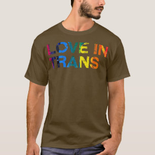 T-shirt Amour Dans Trans LGBTQ Pride Mois Pride LGBT Commu
