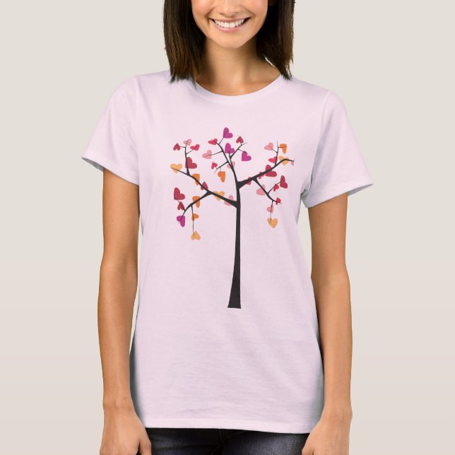 T-shirt Amour d'arbre (Devant)
