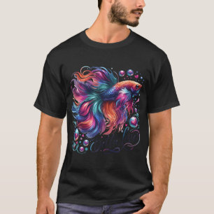 T-shirt Amour de Betta - Amoureux de Poisson Betta