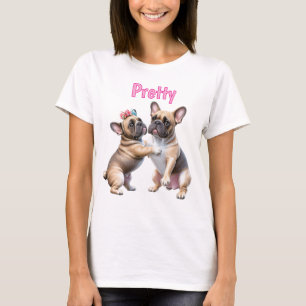 T-shirt Amour de Bouledogue Français Bouledogue Français
