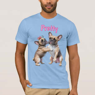 T-shirt Amour de Bouledogue Français Bouledogue Français