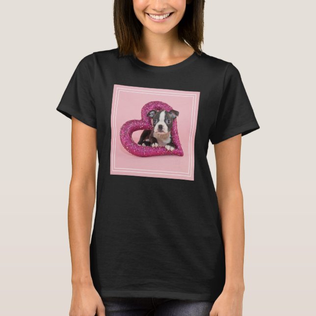 T-shirt Amour de chiot des images | de Getty (Devant)