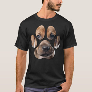 T-shirt Amour de chiot patte