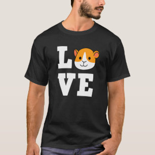 T-shirt Amour de Cochon d'Inde Adorable Furry Potato Hamst