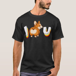 T-shirt Amour de Corgi