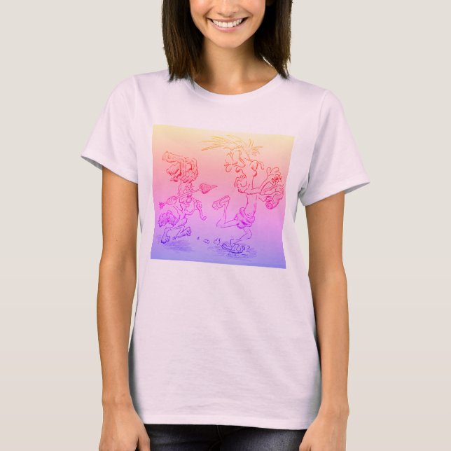 T-shirt Amour de Cupidon bête (Devant)