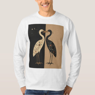 T-shirt amour de cygne