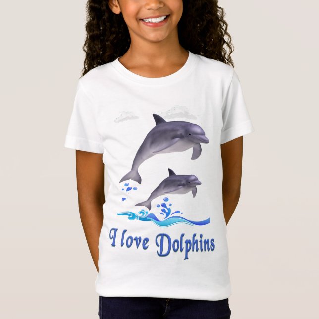 T-Shirt Amour de dauphin (Devant)