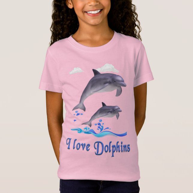 T-Shirt Amour de dauphin (Devant)