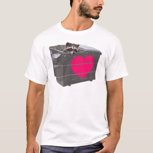 T-shirt Amour de décharge (Devant)