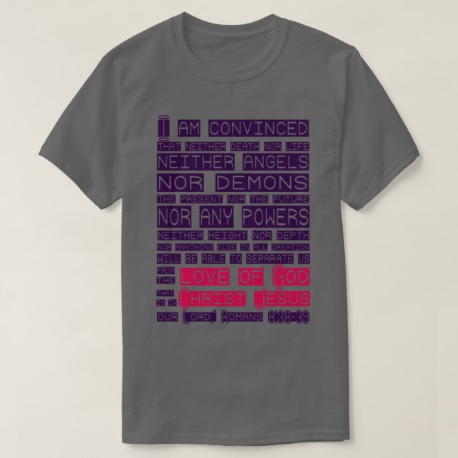 T-shirt Amour de Dieu (Design devant)