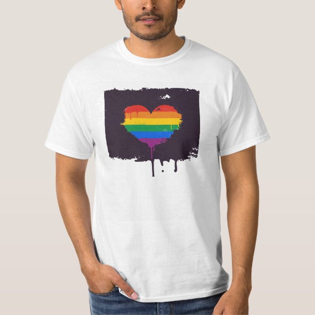 T-SHIRT AMOUR DE FIERTÉ (Devant)