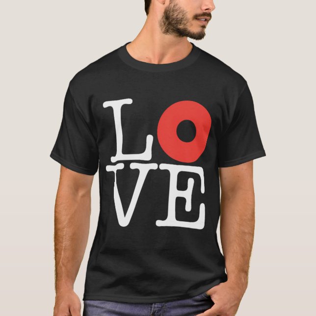 T-shirt Amour de Fishman (Devant)