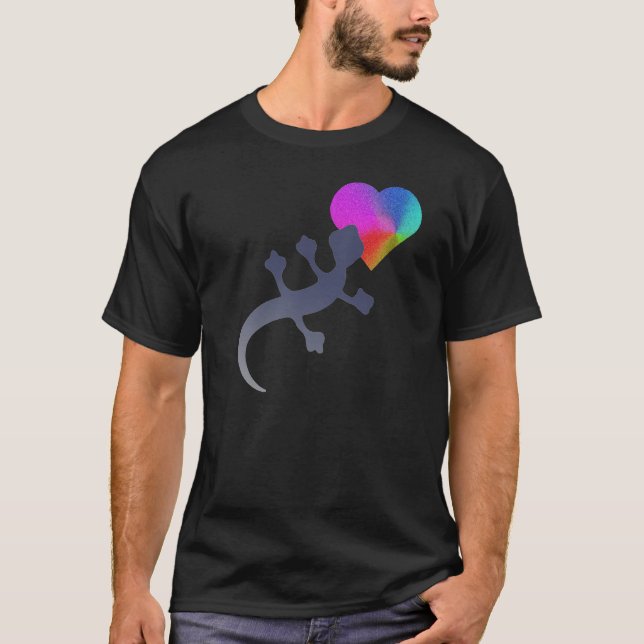 T-shirt Amour de Gecko (Devant)