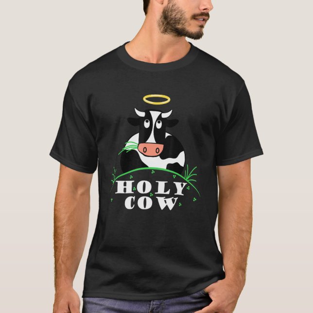 T-shirt Amour de génisse éleveur de vache sacrée (Devant)