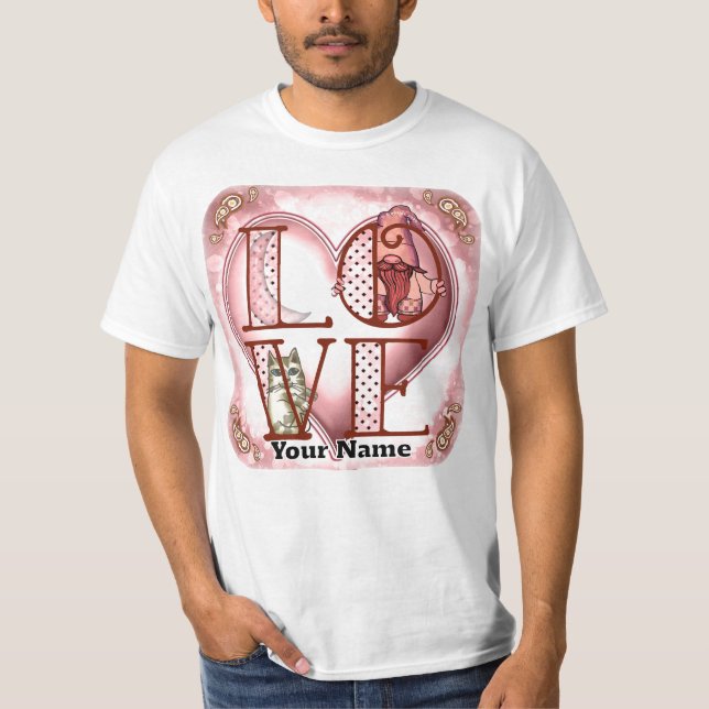 T-shirt Amour de Gnome (Devant)