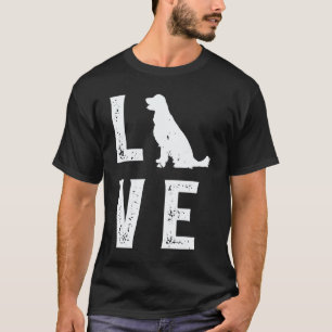 T-shirt Amour de Golden Retriever 1