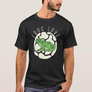 T-shirt Amour de grenouille chasseur de grenouille crapaud