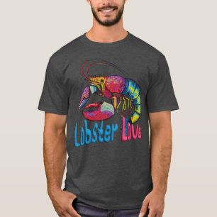 T-shirt Amour de homard et ami de la vie de plage