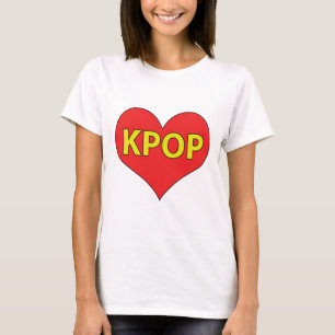 T-shirt Amour de KPOP