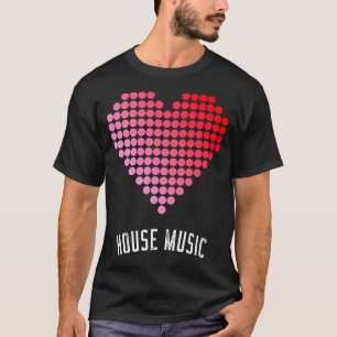 T-shirt Amour de la House Music Dj Soulful House Deep Hous