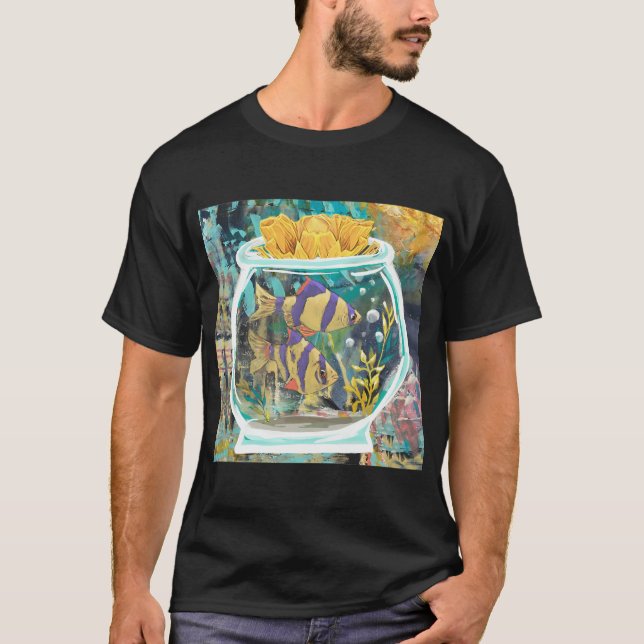 T-shirt Amour de la pêche  (Devant)