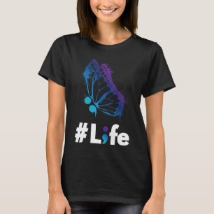 T-shirt Amour De La Vie Et Soutien Sensibilisation À La Pr