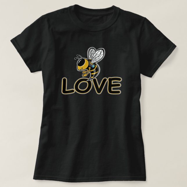 T-SHIRT AMOUR DE L'ABEILLE  (Design devant)