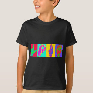 T-shirt AMOUR de langue des signes